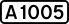 UK road A1005.svg