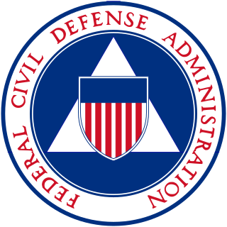 <span class="mw-page-title-main">Federal Civil Defense Administration</span>