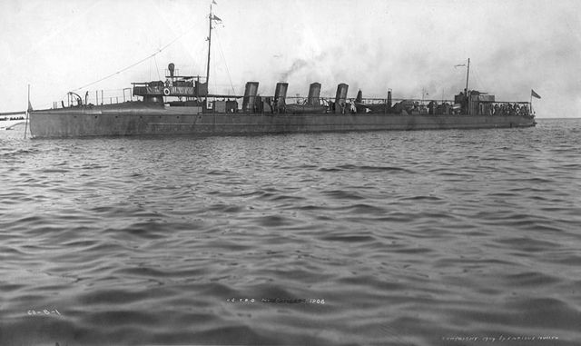 The first USS Macdonough, 1900
