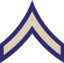US Army WWII PFC.svg