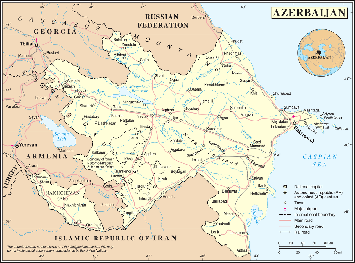 Luettelo Azerbaidžanin kaupungeista – Wikipedia