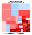 Image 37Treemap of the popular vote by county, 2016 presidential election (from Montana)