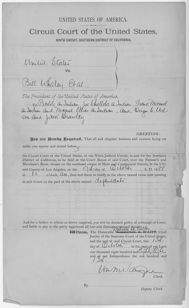 File:United States v. Bill Whaley, Subpoena - NARA - 294951.tif