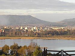 View of Valdivia from west