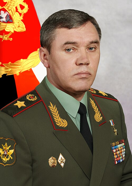 Chief of the General Staff, General of the Army Valery Gerasimov