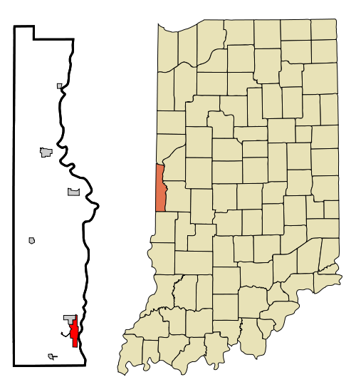 File:Vermillion County Indiana Incorporated and Unincorporated areas Clinton Highlighted.svg