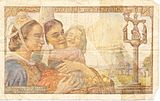 Verso d'un billet de 20 francs de 1942.JPG