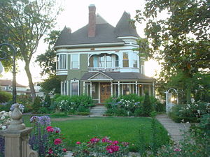 One of the remaining Queen Anne style houses from the 19th century Victorian Historical House.jpg