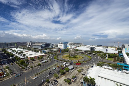 Aerial view of the SM Mall of Asia Complex (2016)