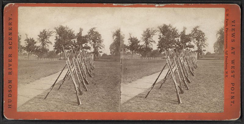 File:View of rifles displayed on the field, by Pach, G. W. (Gustavus W.), 1845-1904.jpg