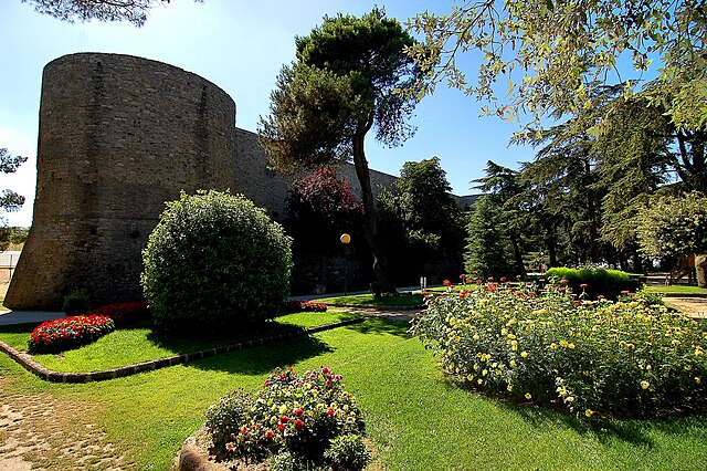 The public garden, known as Villa Comunale [it]