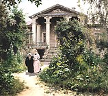 Großmutters Garten(1878) トレチャコフ美術館