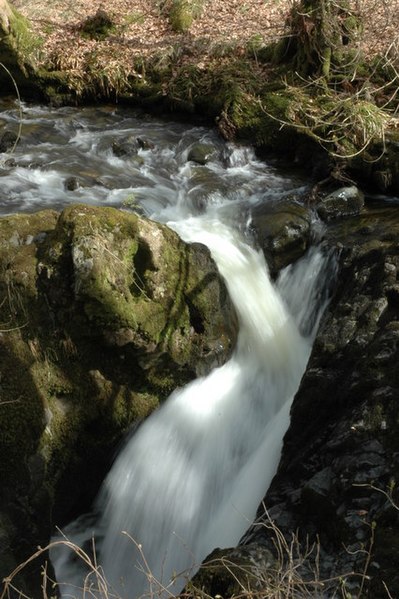 File:Waterfall on Aira Beck - geograph.org.uk - 1800376.jpg