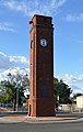 English: War memorial clock tower at Wee Waa, New South Wales