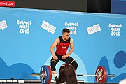 Deutsch: Gewichtheben bei den Olympischen Jugendspielen 2018; Tag 2, 10. Oktober 2018; Jungen 62 kg English: Weightlifting at the 2018 Summer Youth Olympics at 8 October 2018 – Boys' 62 kg