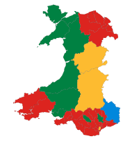 Welsh Assembly election 1999 map.svg