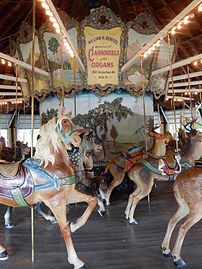 Weona Park Carousel Interior 04.JPG