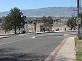 West at the UVU eastbound bus stop, Mar 15.jpg