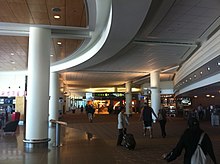 Domestic/international departure gate area in the Main Terminal Winnipeg airport domestic terminal.jpg