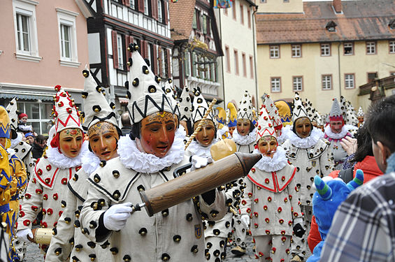 Carnival in Wolfach, Germany