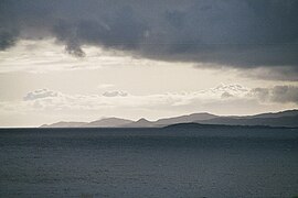 Wolken von der Ring of Beara her