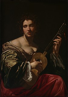 <i>Woman Playing a Guitar</i> (Vouet)