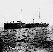 USS Yosemite während dem Amerikanisch-Spanischen Krieg 1898.