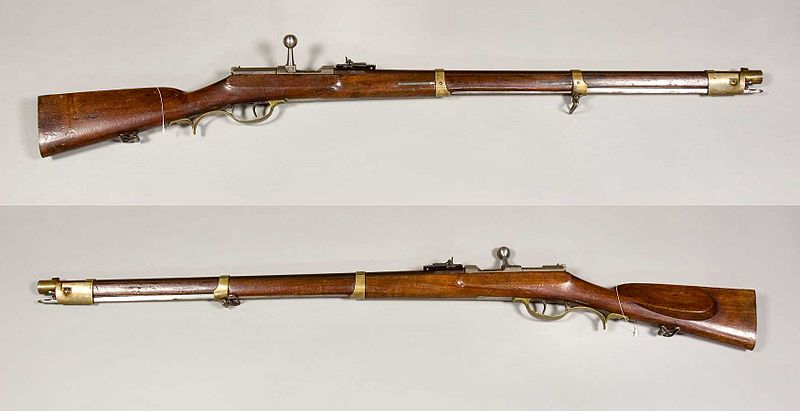 File:Zündnadelgewehr m-1854 Jägertruppen - Preussen - Armémuseum.jpg