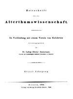 Journal of Ancient Studies 1834 Titel.png