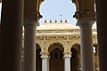 "A beautiful scene in Dharbar Hall Thirumalai Nayak Palace".JPG