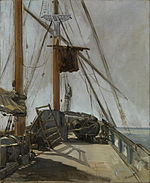 Édouard Manet - La cubierta del barco - Google Art Project.jpg
