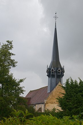Église Saint-Martin de Cintray, façade Ouest.jpg
