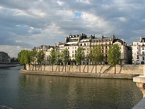 Der Süden der Insel mit dem Quai d’Orléans