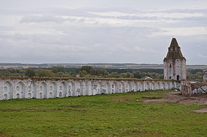 Красный бастион Далматовского Свято-Успенского мужского монастыря Шадринской и Далматовскской епархии.