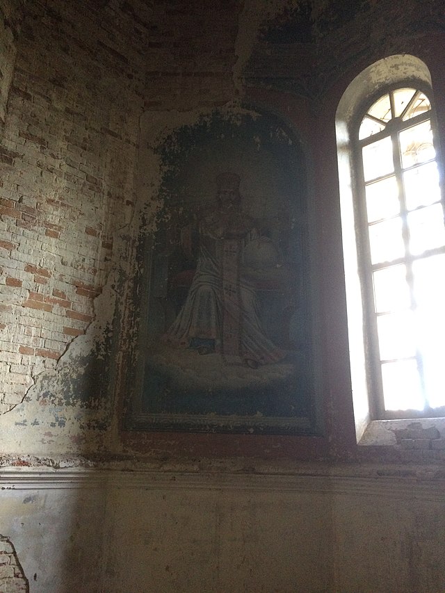 После пожара сохранились иконы. Самая Старая сохранившаяся икона.