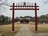 Hongsalmun-portti kuninkaalliselle hautamuistomerkille (Sureung).