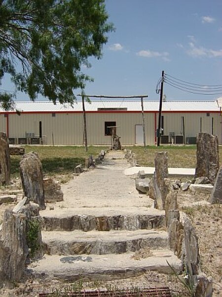 Boot Hill Cemetery after its most recent cleanup, June 2006