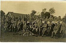 10th Battery, 3rd Battalion, 17th Reserve Artillery, 17th Reserve Division (Germany) C. 1917. This battery was issued these 1898-09 Light Field Howitzers in late March 1917. 17th Reserve Artillery 1916.jpg