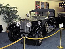 Derby New Phantom tourer by Windovers 1927 1927 Rolls-Royce Phantom I Windover Tourer.JPG