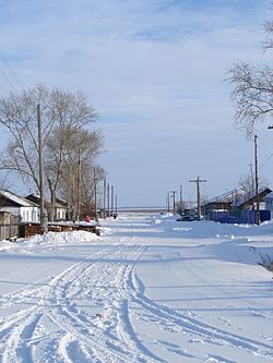 Desa Rechnoe, Lebyazhyevsky Kabupaten