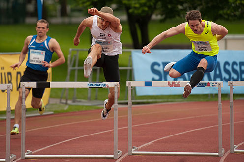 Salzburger Leichtathletik Gala 2015 von Ailura am 27. Mai 2015 mit 300mm und Akkreditierung