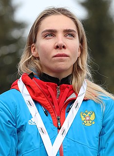 Elena Nikitina Russian skeleton racer