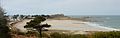 La plage de Primel vue du sentier menant à Roc'h Louët