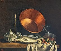 Nature morte au chaudron (Still life with cauldron) Paul Prouho - Musée du Pays rabastinois