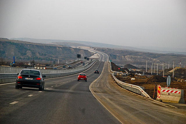 A3 motorway between Cluj-Napoca West (Gilău) and Turda