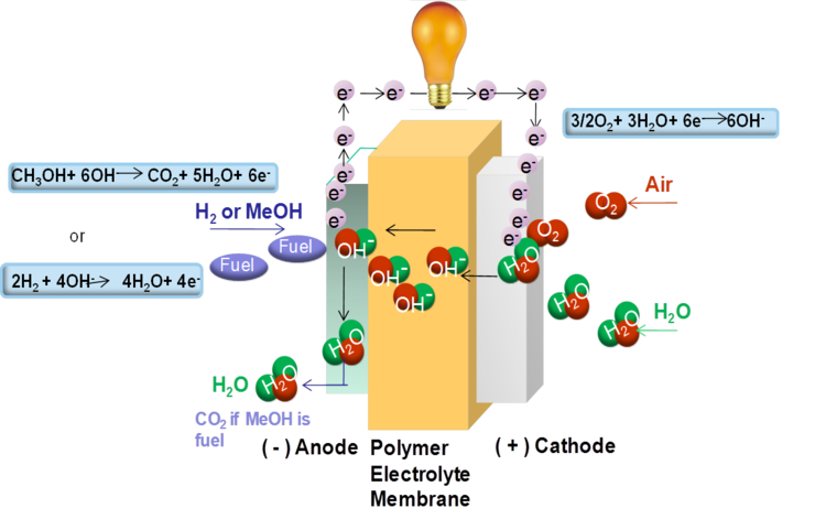 Alkaline Anion Exchange Membrane Fuel Cell AAEMFC.png