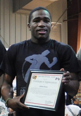 <span class="mw-page-title-main">Adrien Broner</span> American professional boxer