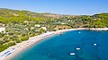 Aerial view of Agioi Anargyri Beach on Spetses, Greece (48760377607).jpg