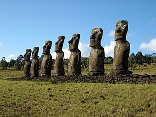 Rapa Nui National Park World Heritage Site in Easter Island