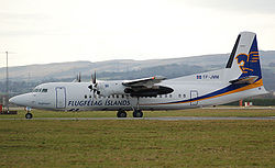 המטוס בשירות פליגפיילג איסלנדס